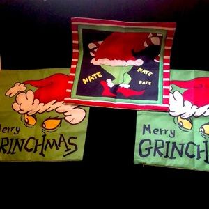 Christmas Pillow Covers 18x18 Set of 3 for Christmas Decorations